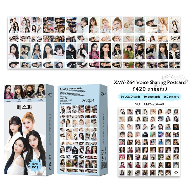 Set 30 Tấm Thẻ In Hình Nhóm Nhạc Kpop BTS Proof Blackpink 2022 NCT DREAM Kèm 30 Miếng Dán