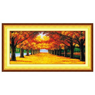 Tranh Thêu Chữ Thập (THÊU TOÀN BỘ) Kim Ngọc Mãn Đường P8262 (KHÁCH TỰ THÊU) KT:178X89CM