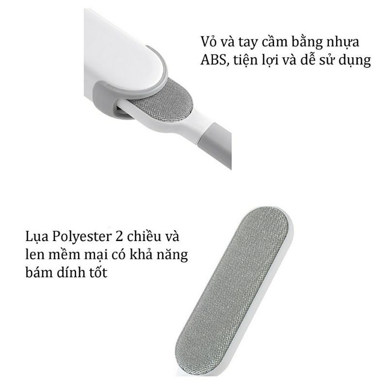 Cây lăn lông tĩnh điện bàn chải lấy lông chó mèo