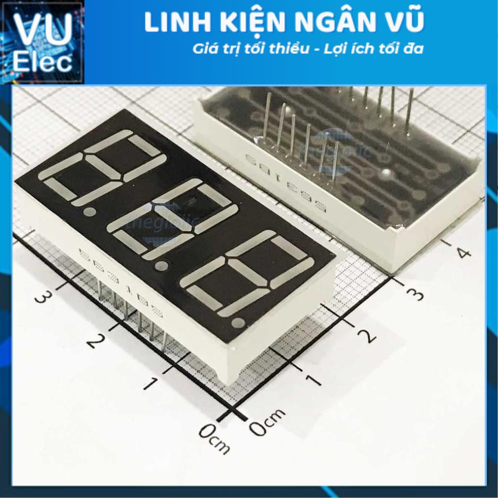 Led 7 0.56 Anot, Katot 1-4 Số Sáng Đỏ