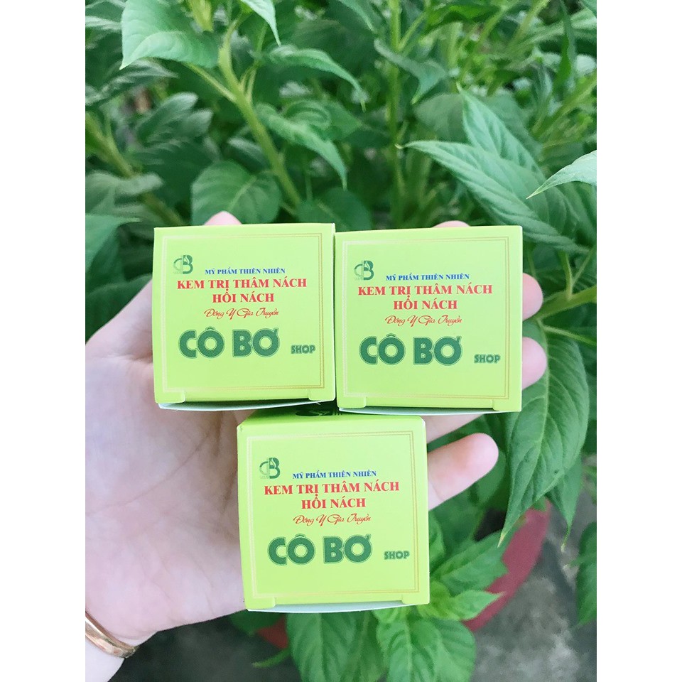 [KÈM QUÀ TẶNG] COMBO 3 HỘP KEM CÔ BƠ LOẠI BỎ THÂM NÁCH HÔI NÁCH