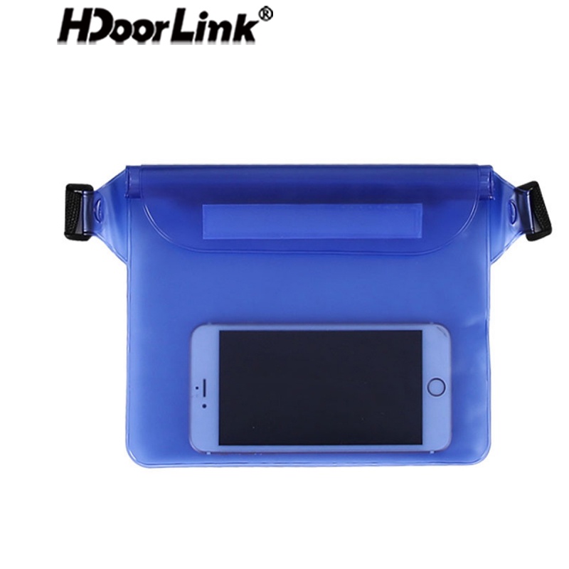 Túi đeo thắt lưng HdoorLink 3 lớp chống thấm nước có thể điều chỉnh tiện dụng để đựng đồ khi đi bơi