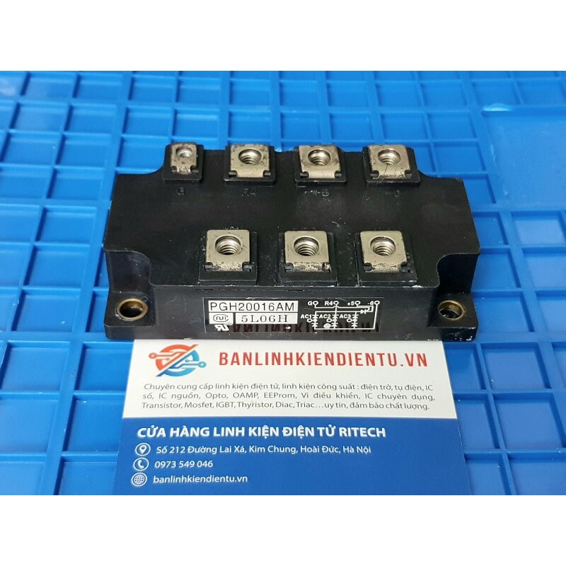 PGH20016AM Diode cầu 3 pha+ Thyristor 200A 1600V (Tháo máy)