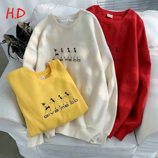 Áo phông nỉ give Hd