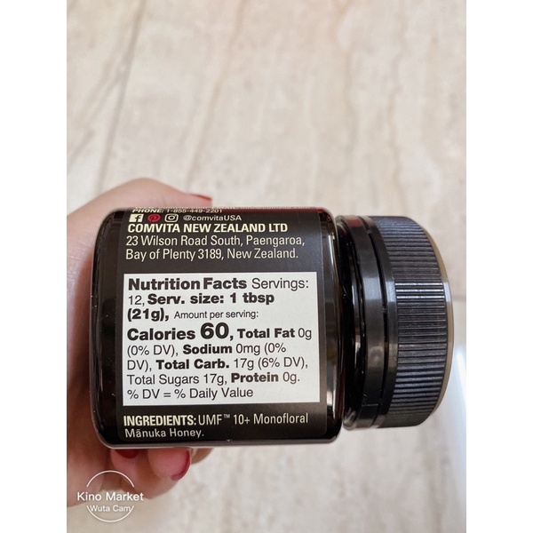 Mật ong Manuka của hãng Comvita UMF 10+ (MGO 263+)  250grams