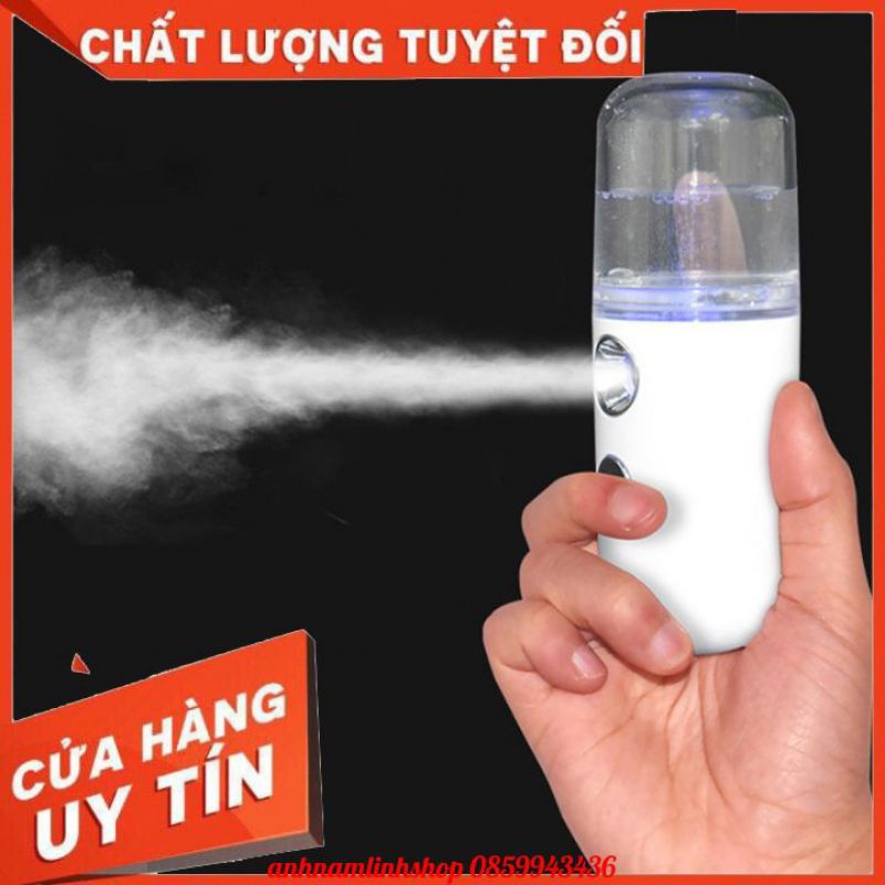 Máy Xịt Khoáng Dưỡng Ẩm Mini Cầm Tay Tiện Lợi