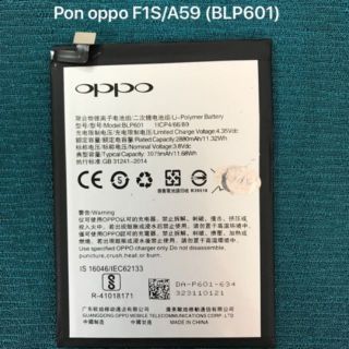 Pin Oppo F1S BLP 601  zin mới 100% bảo hành 6 tháng