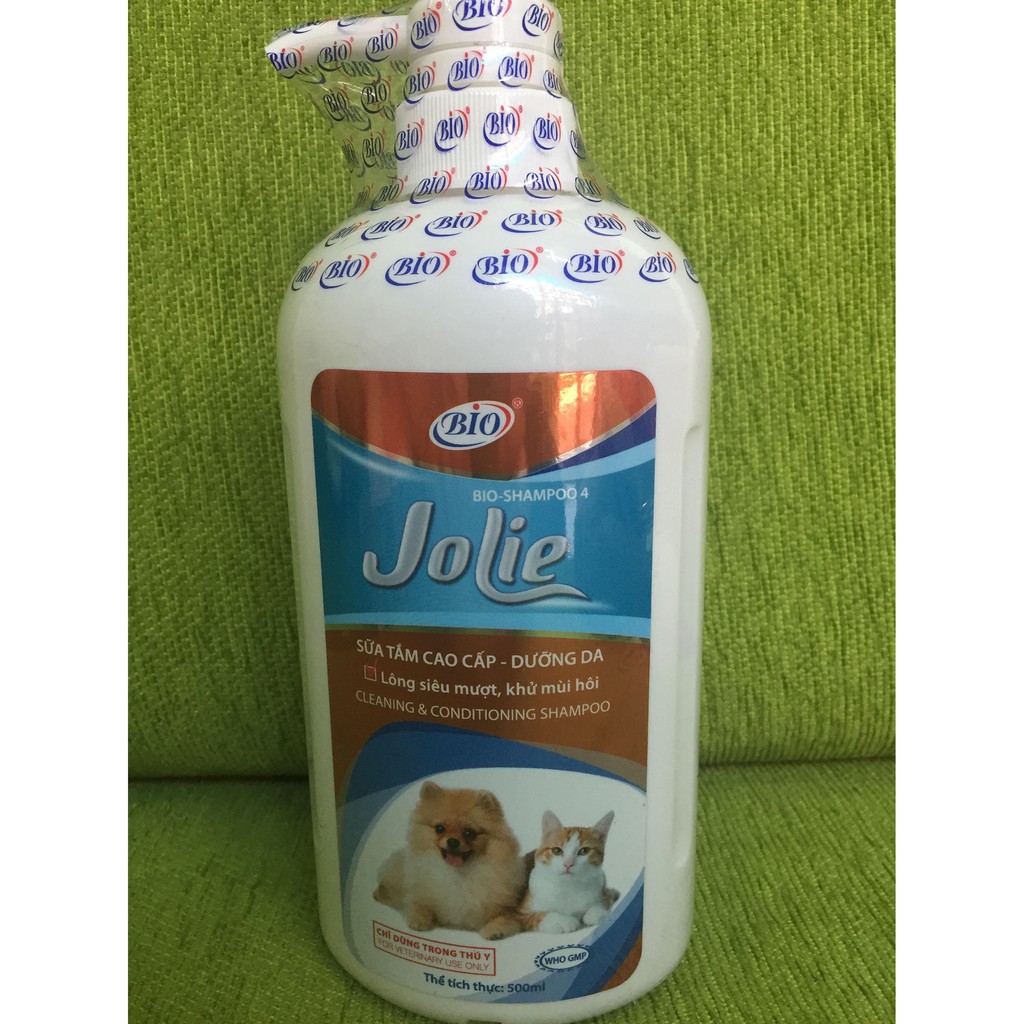 Sữa tắm khử mùi, thơm lâu cho chó mèo - Sữa tắm cho chó mèo - Bio Jolie 500ml