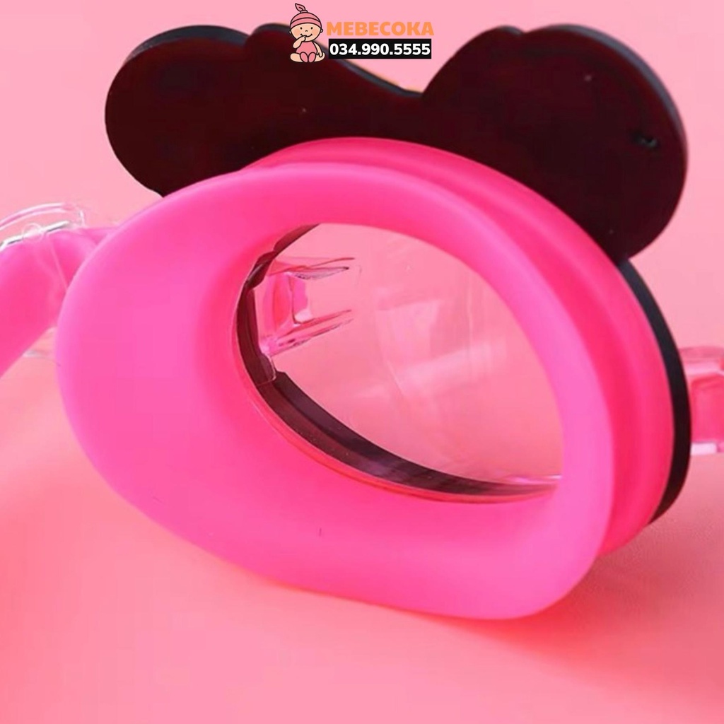 Kính bơi trẻ em cao cấp chống lóa, chống tia UV cho bé từ 2 đến 10 tuổi siêu dễ thương
