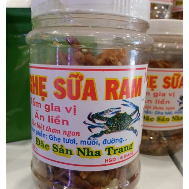 Combo 5 ghẹ sữa ram( 1kg)