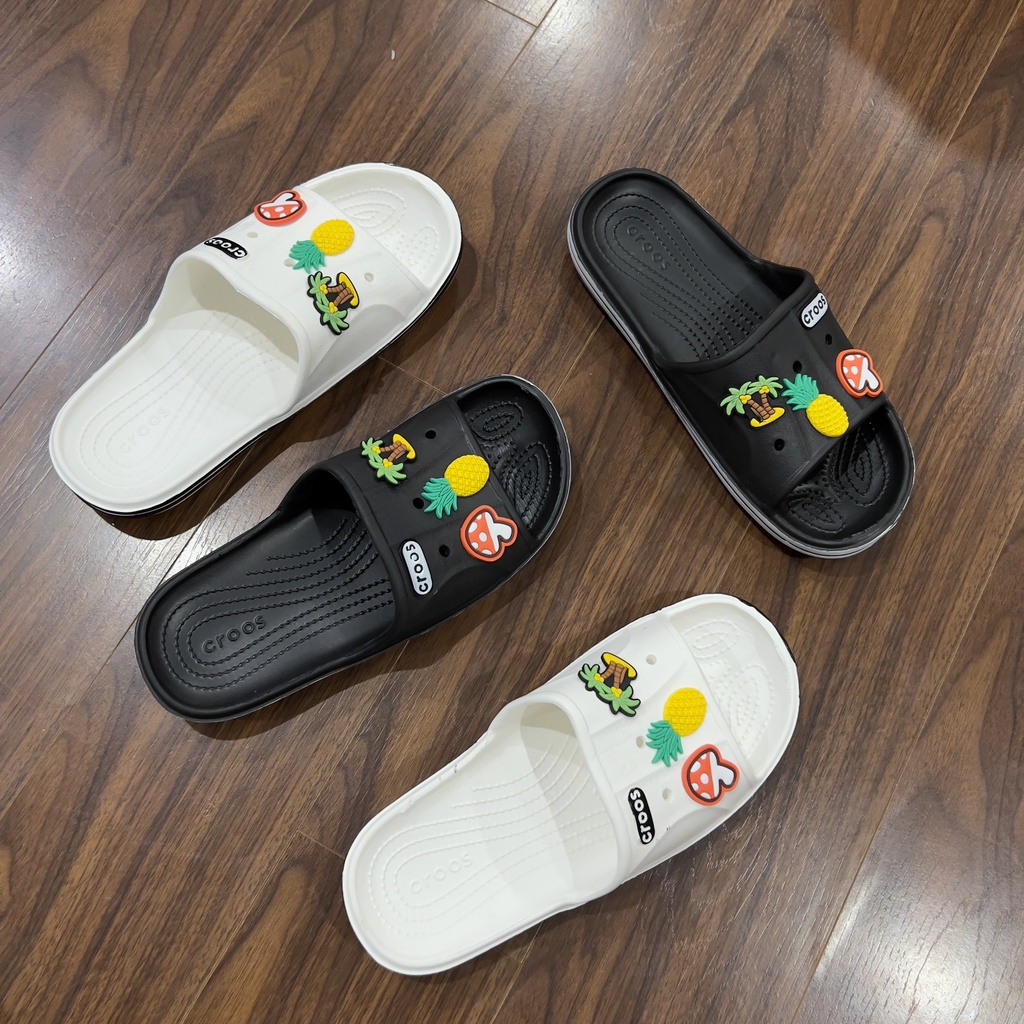 dép lê Cross tổng hợp các màu bán chạy MAILEBADE tặng thêm 6 sticker cross TRANGBIHUE