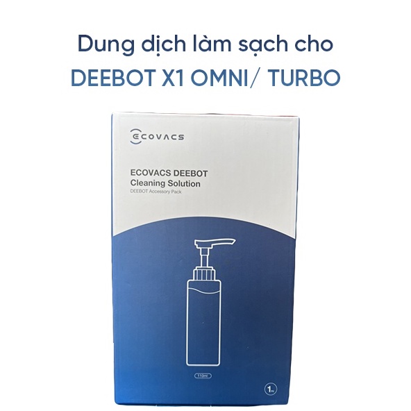 Dung dịch làm sạch robot hút bụi Deebot X1 OMNI - Hàng chính hãng