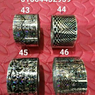 Phoi màu dán hình trang trí móng nail