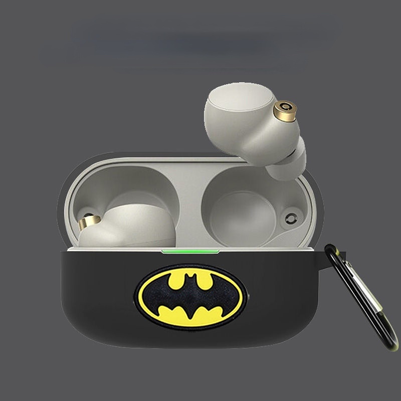 Vỏ Bảo Vệ Hộp Sạc Tai Nghe Sony WF-1000 XM4 Hình Cá Mập