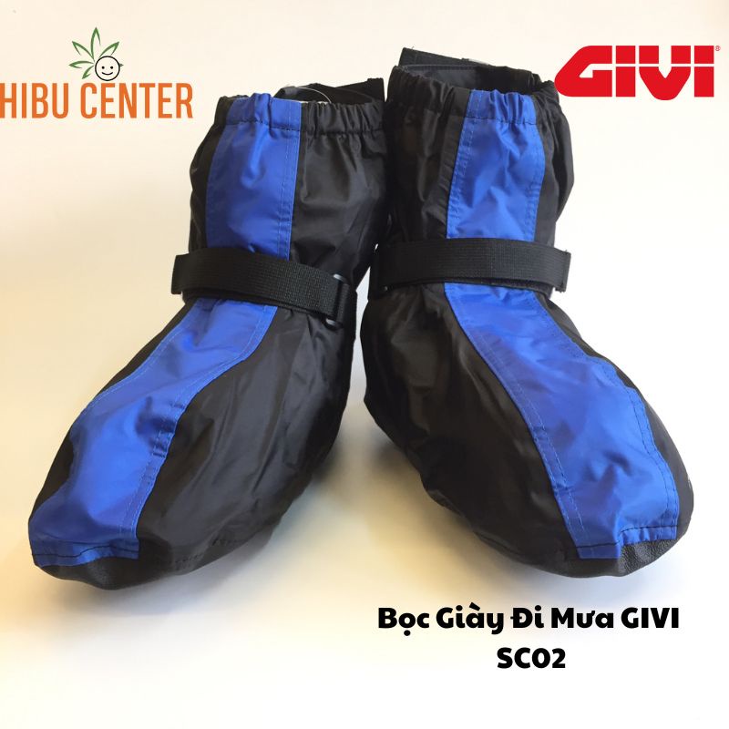 Ủng Đi Mưa GIVI Sc02 Màu Đen - Bọc Giầy Đi Mưa Givi | Chuyên Dụng Đi Mưa - Chính Hãng Givi | Hibucenter