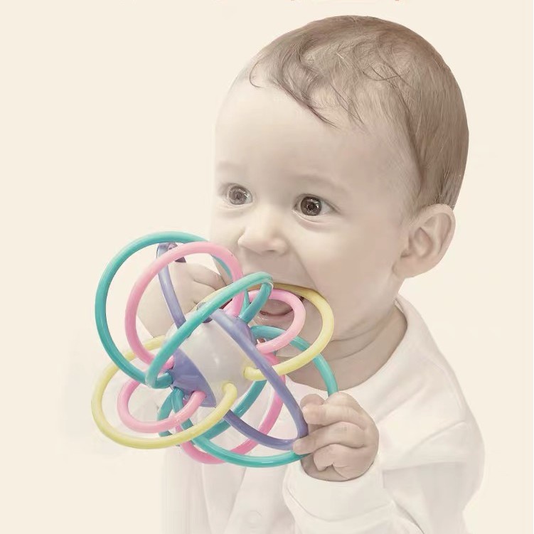 Đồ Chơi Quả Bóng Ngậm Nướu Cho Bé