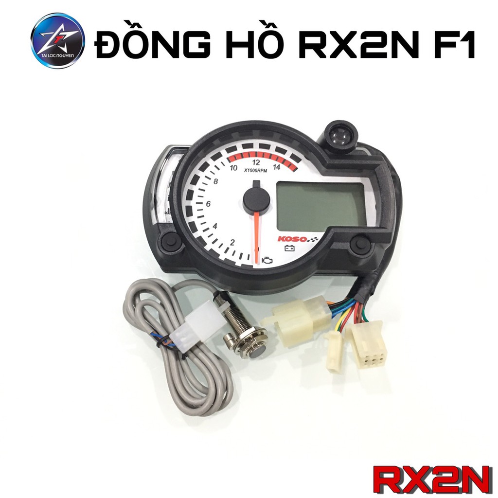 ĐỒNG HỒ ĐO TỐC ĐỘ KOSO RX2N F1