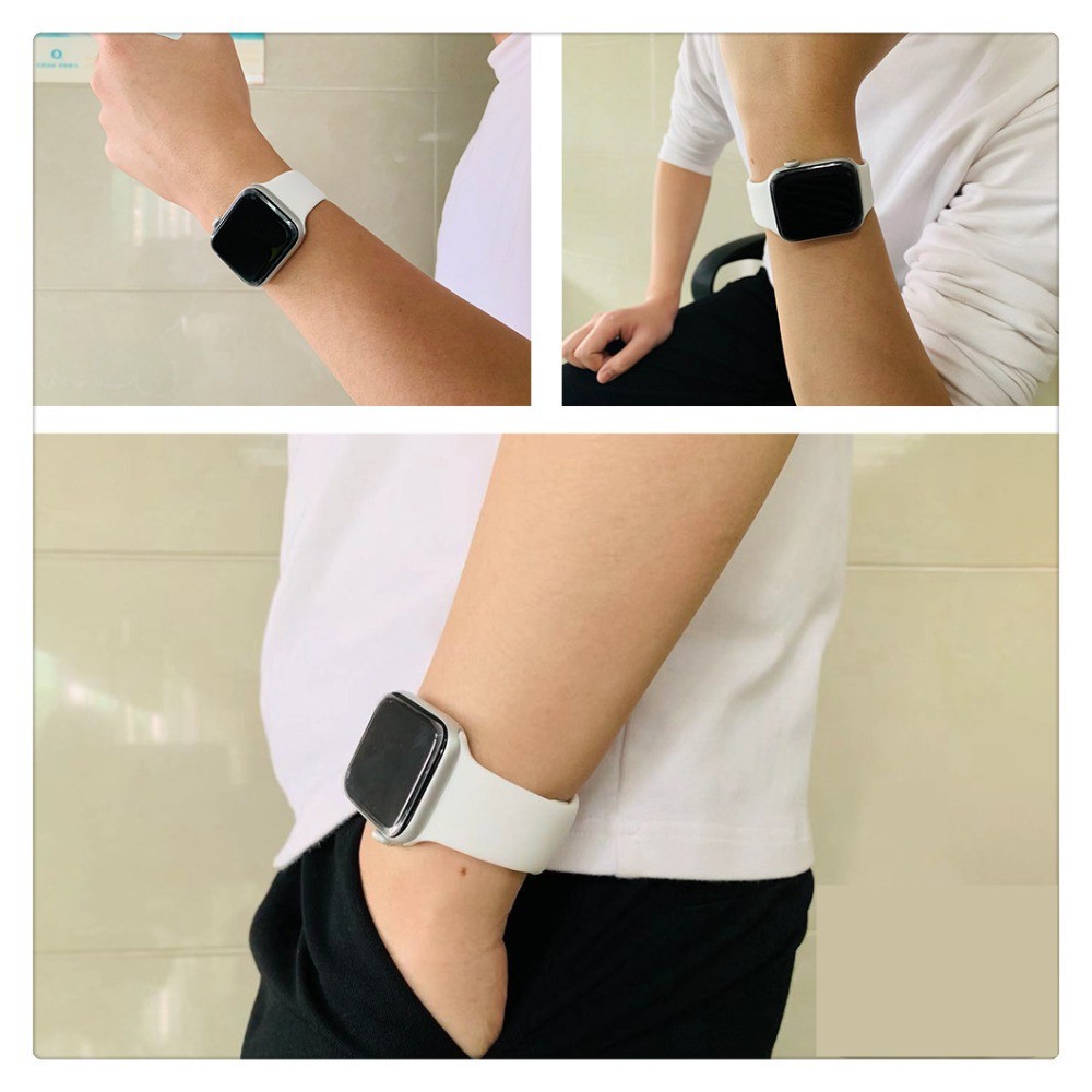 Dây Đeo Đồng Hồ Apple Watch se 6 5 4 3 2 1 Cỡ 44mm 40mm 42mm 38mm