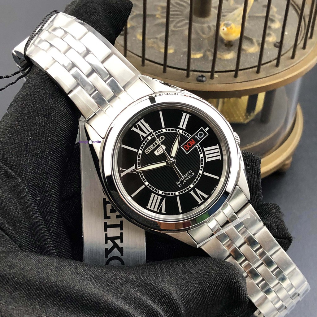 Đồng hồ nam Seiko 5 automatic chính hãng SNKL35K1