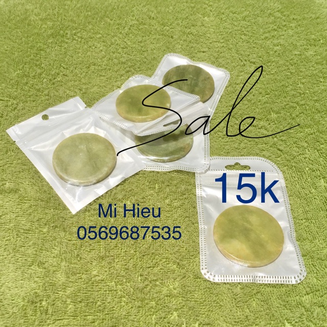 Đá để keo màu xanh