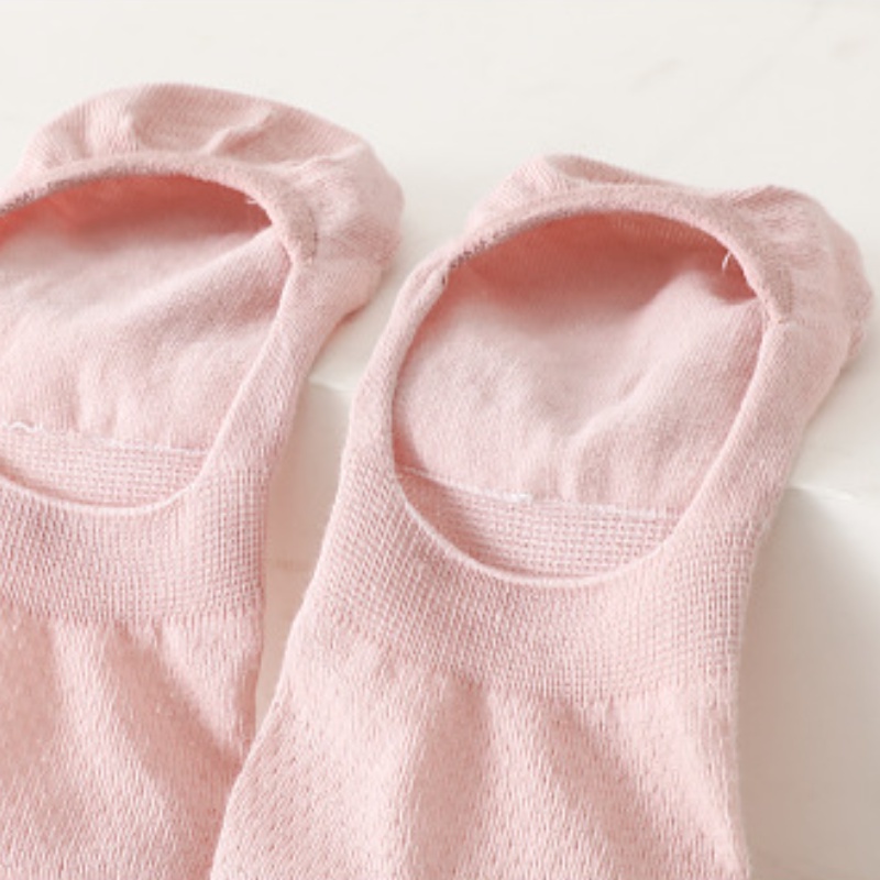 Tất silicone FHYL thiết kế vô hình thoáng khí chống trượt phong cách Hàn Quốc cho nữ