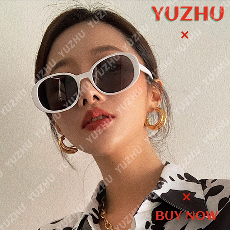 Kính râm gọng hình oval kiểu cổ điển thanh lịch dành cho nữ