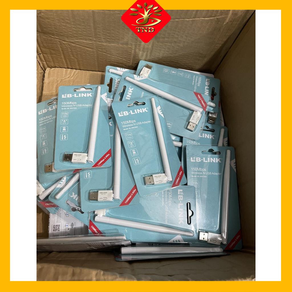 Usb wifi, usb thu wifi LB-Link có râu 150Mbps tăng tốc độ wifi cho laptop, pc thiết kế nhỏ gon tiện lợi.