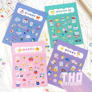 Sticker cute hình dán dễ thương miếng dán công chúa trang trí sổ planner bullet journal dụng cụ dán HAPPY MOOD