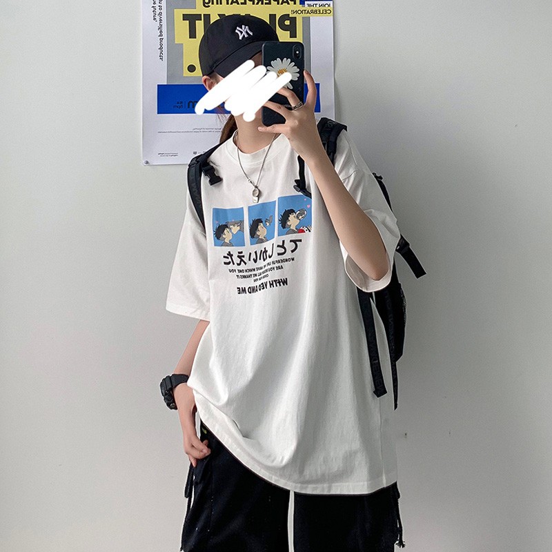 Áo Thun Ngắn Tay Thời Trang Mùa Hè Dành Cho Nam Nữ Size M-3XL | BigBuy360 - bigbuy360.vn