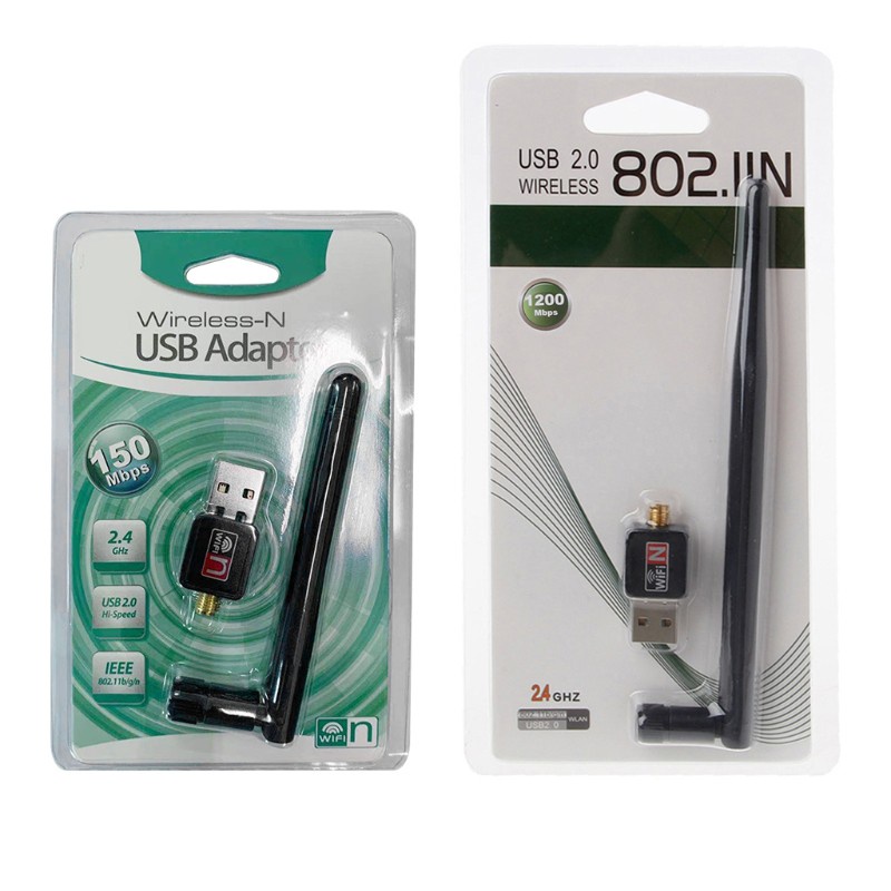 Usb Wifi 150mbps 2db 5db 802.11b / N / G Tốc Độ Cao | BigBuy360 - bigbuy360.vn