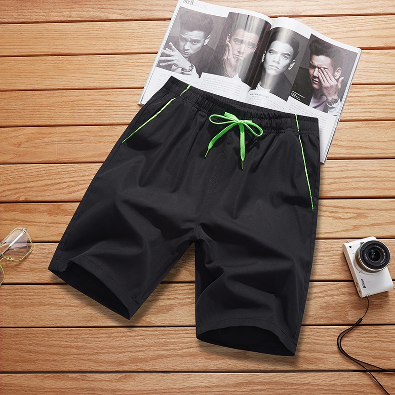 Quần Short Dây Rút Lưng Thun Thời Trang Mùa Hè Cho Nam