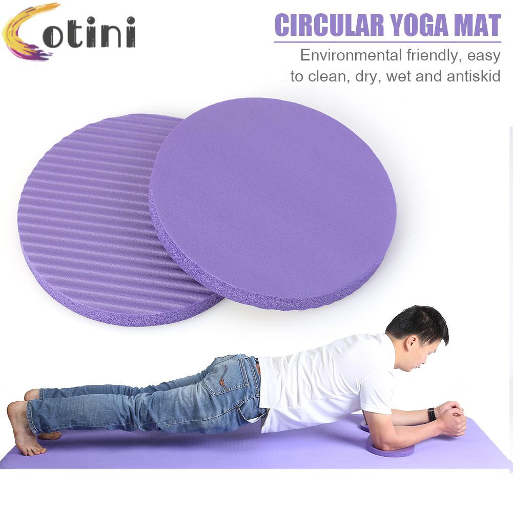 (Hàng Mới Về) Bộ 2 Miếng Đệm Bảo Vệ Đầu Gối Khi Tập Yoga Tiện Dụng