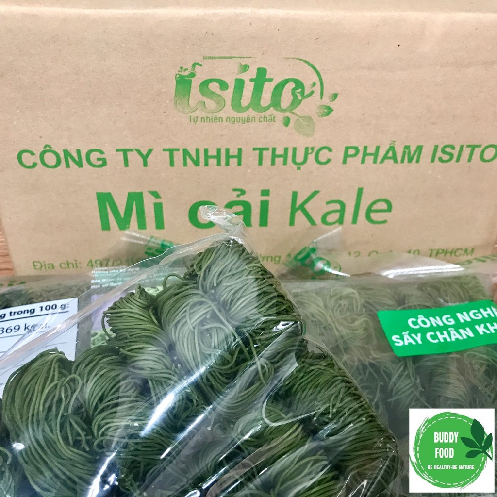 1kg Mì Cải Kale Organic Isito Gói 500gr