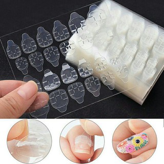 Miếng dán móng silicon set 24 miếng - dán móng giả - móng úp thiết kế - nail box