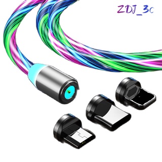 Samsung cáp sạc có đèn led phát sáng đầu micro usb type c cho iphone