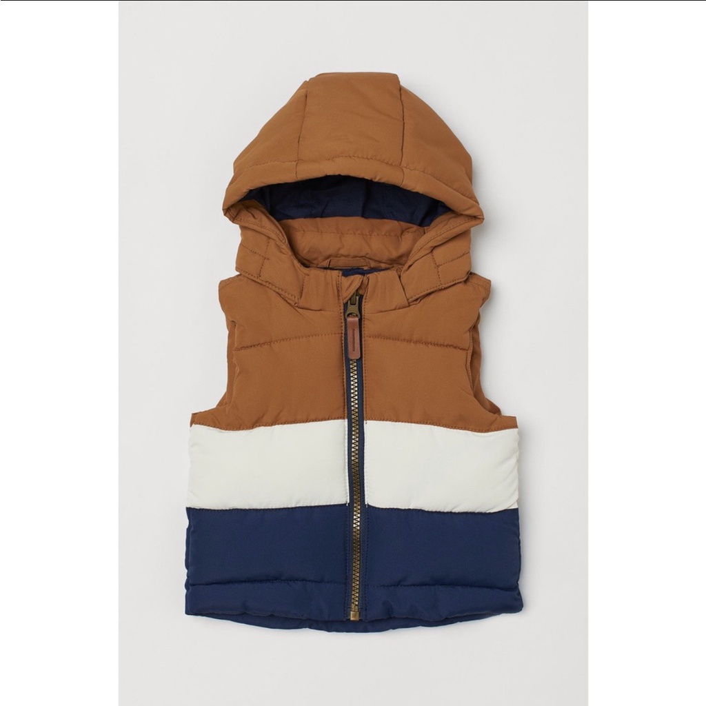 Áo gile HM xuất dư xin cho bé trai 9M đến 4 tuổi