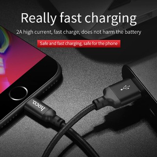 Cáp Sạc Dây Dù Chống Đứt Cho IPhone_ Hiệu Hoco