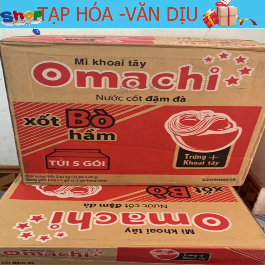 Mì tôm Omachi  80g  ✅còn hàng ✅ tạp hóa Văn Dịu