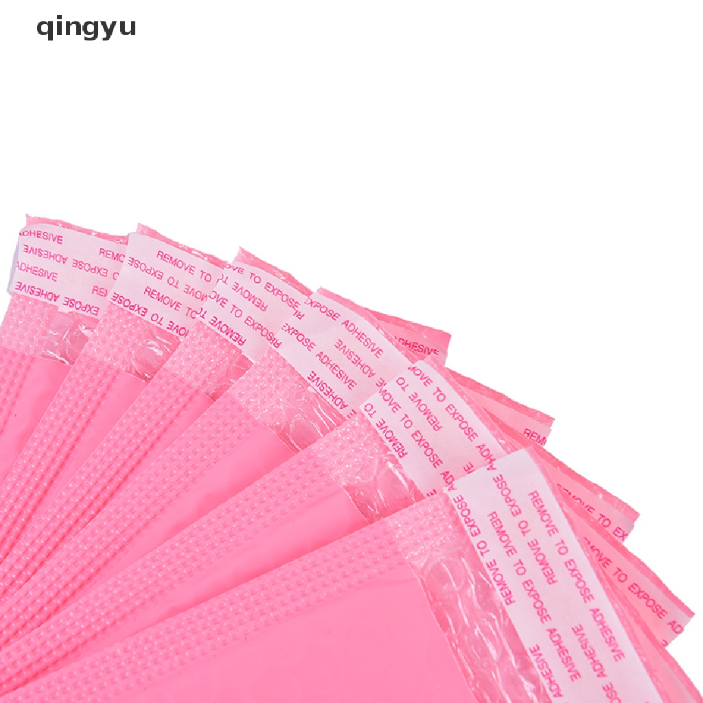 10 Túi bong bóng màu hồng dùng đóng gói hàng