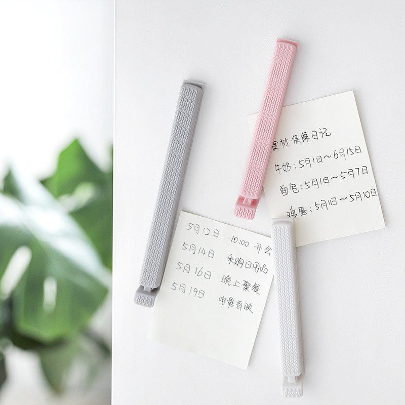 SET 2 Kẹp Miệng Túi Đầy Sắc Màu Bảo Quản Thực Phẩm Thức Ăn Tiện Lợi 88216