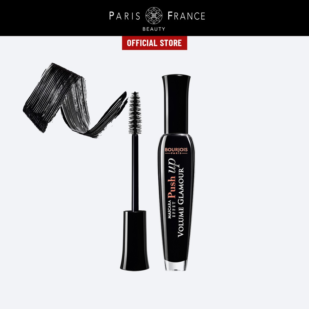 [Mã FMCGM50 - 8% đơn 250K] Paris France Beauty - Mascara Làm Cong Và Dày Mi Bourjois Glamour Effet Push Up 7ml