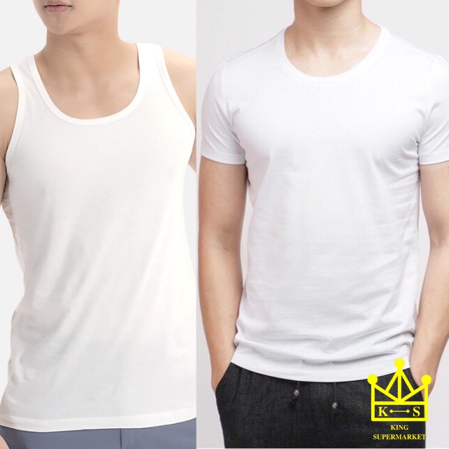 Set 5 áo cộc tay và 3 lỗ, Áo thun nam Quốc Dân