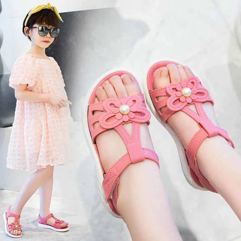 Cậu bé sandals cô gái mới giày học sinh giày thể thao hàn quốc dép mềm PAPAYA0021