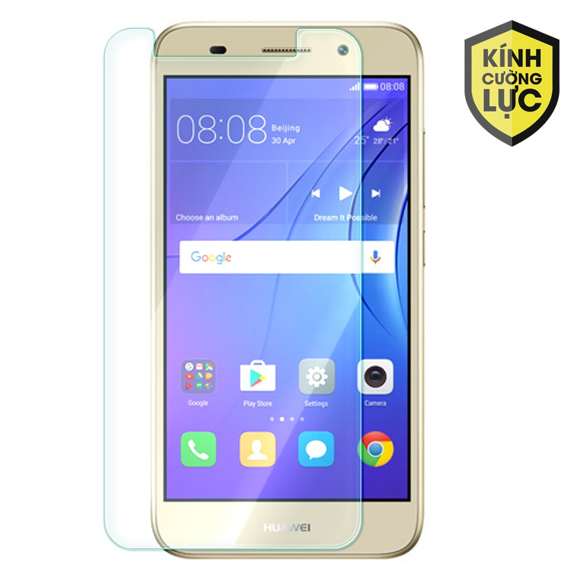 Cường lực Huawei Y3 2017 Trong suốt