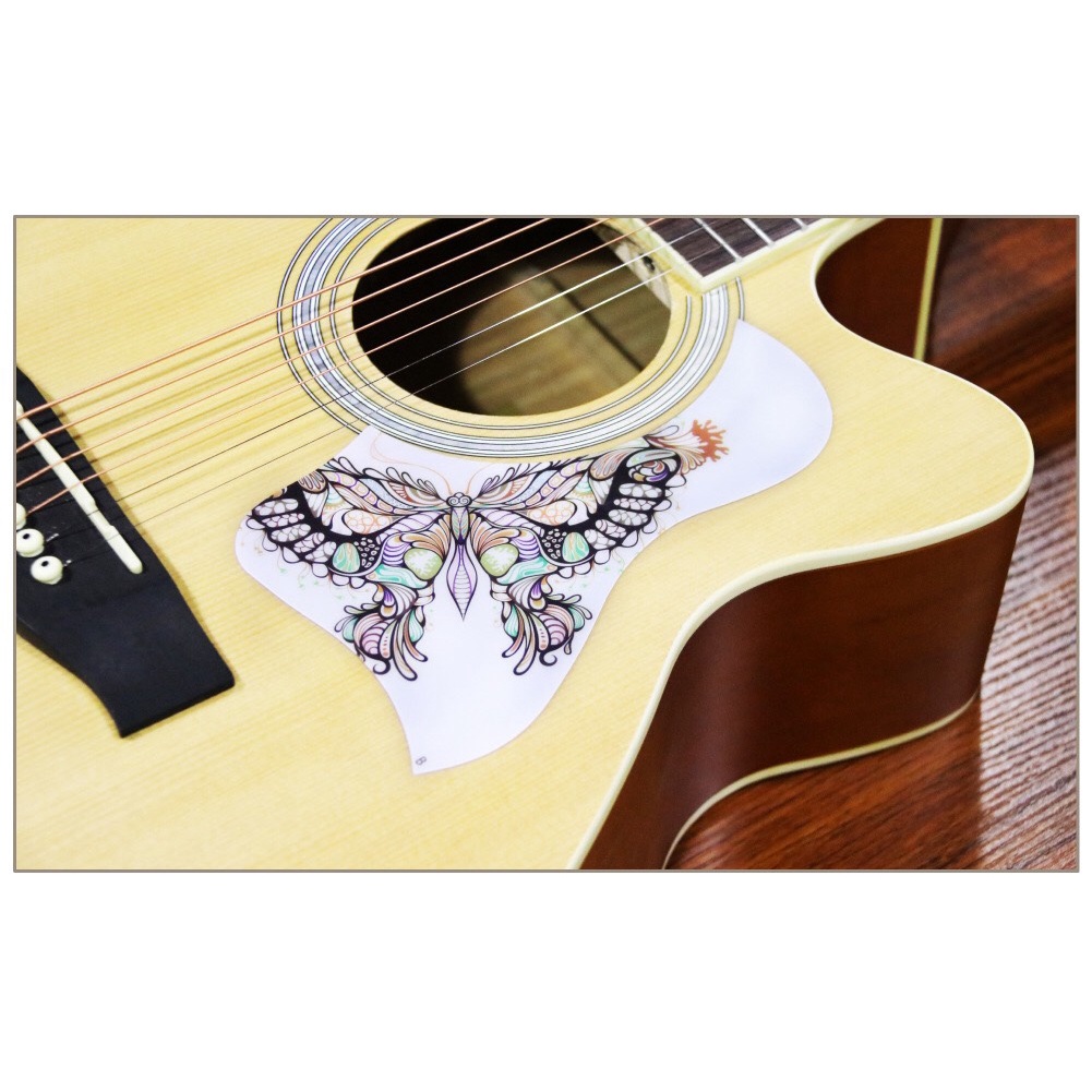 Miếng Dán Chống Trầy đàn Guitar - Hoạ tiết mềm mại - Cá tính