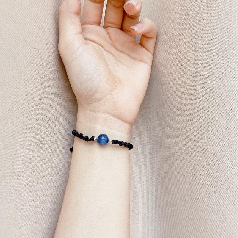 vòng tay kyanite xanh