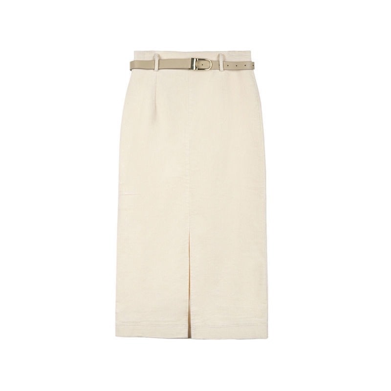 Chân Váy Chữ A Lưng Cao Thiết Kế Mới Thời Trang Theo Phong Cách Hồng Kông Cho Nữ