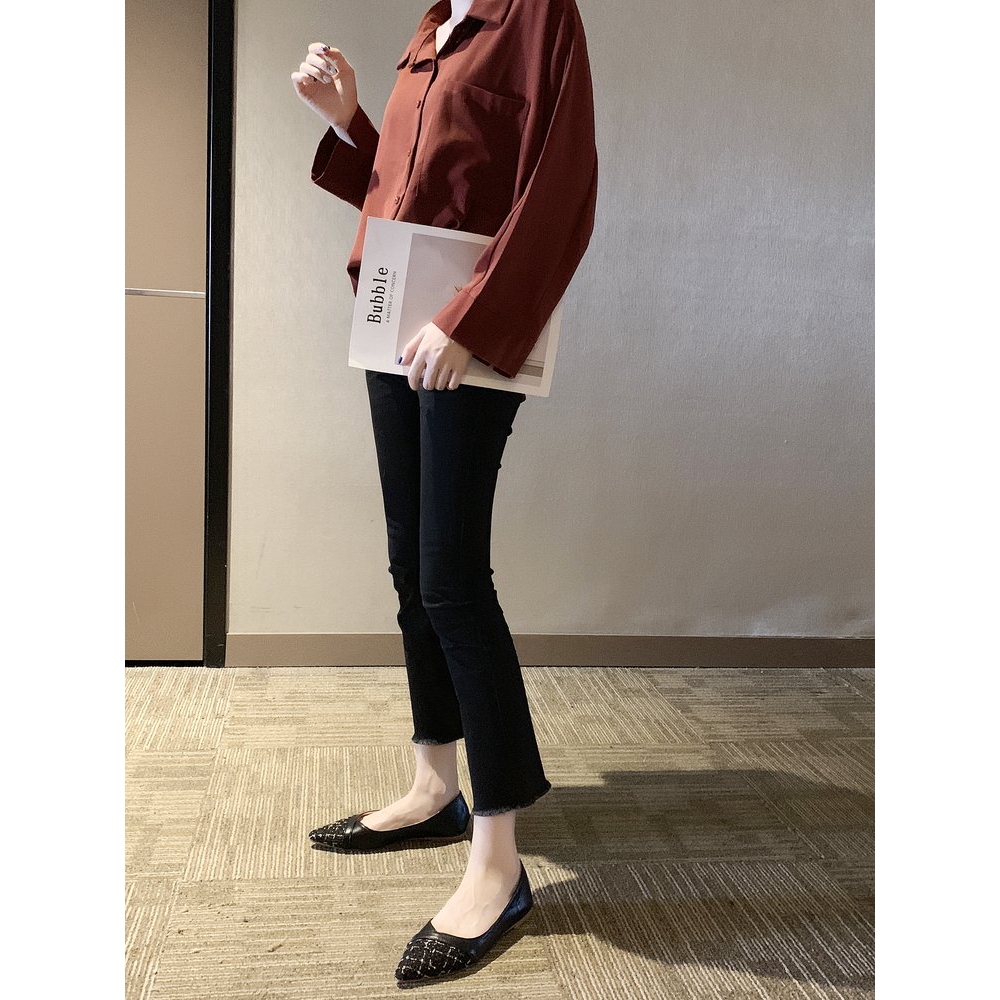 giày búp bê nữ đính nơ thời trang | BigBuy360 - bigbuy360.vn