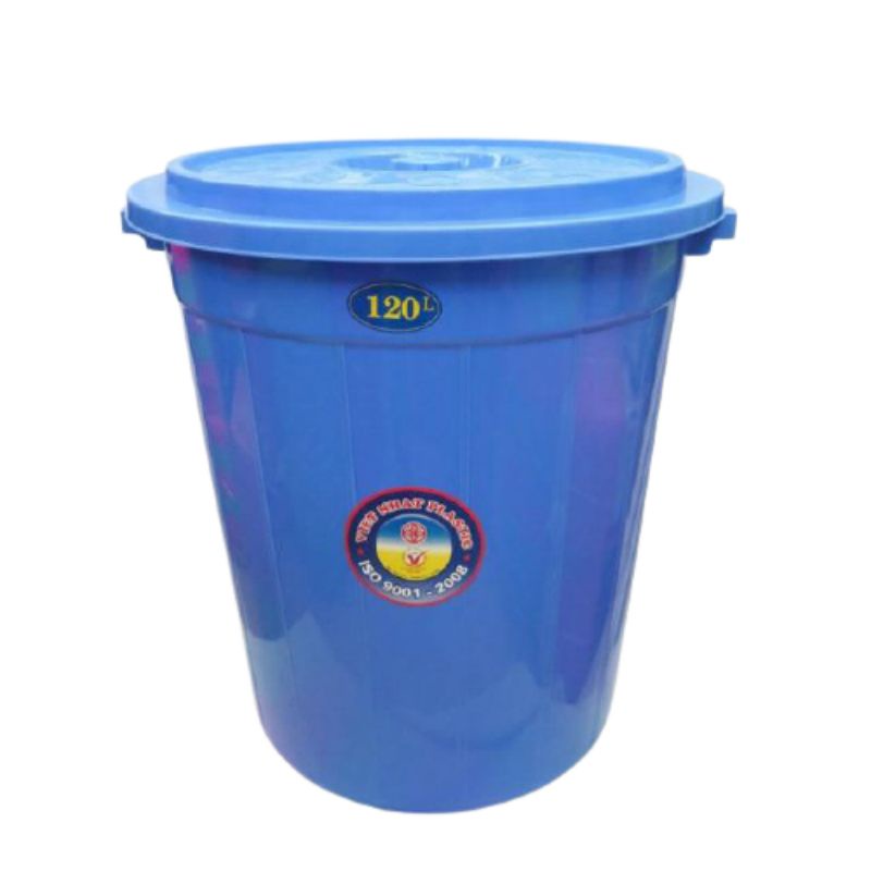 Thùng nhựa tròn có nắp Việt Nhật câc cỡ 25L/35L/50L/60