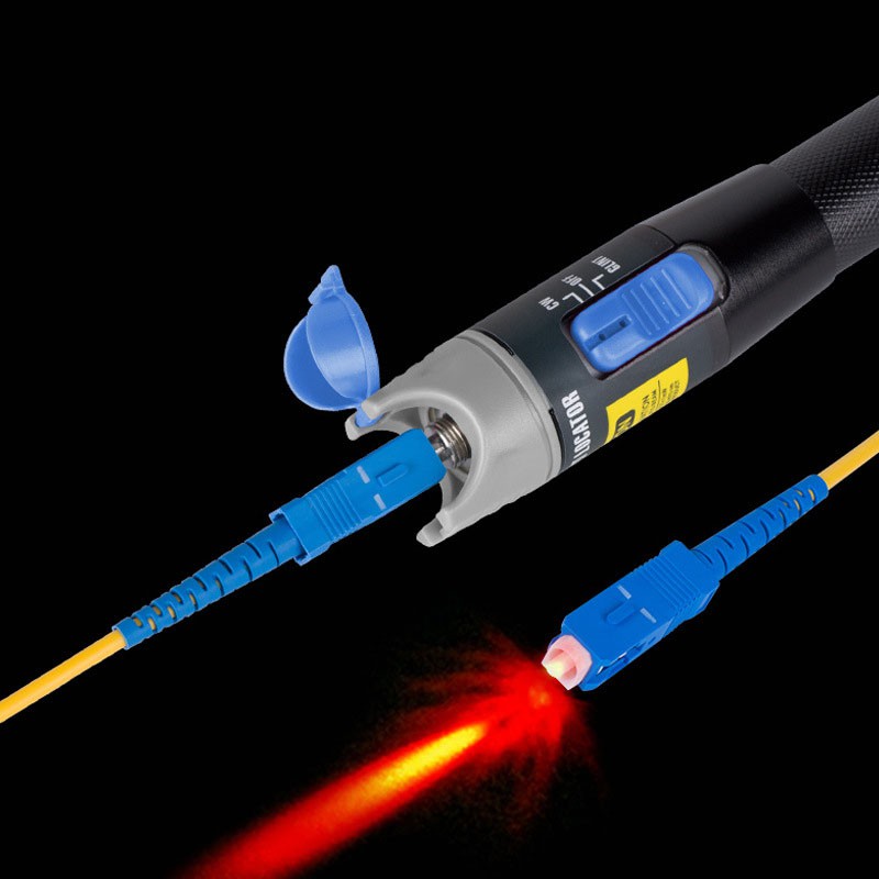 Portable 5Mw Fiber Optic Test Pen Red Light Source Pen Type Visual Fault Locator Fiber Optic Cable Testing Tool